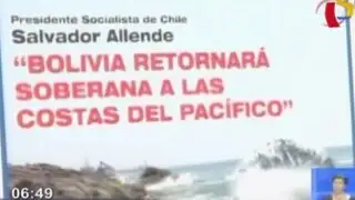 Revelan que Salvador Allende iba a solucionar demanda marítima de Bolivia