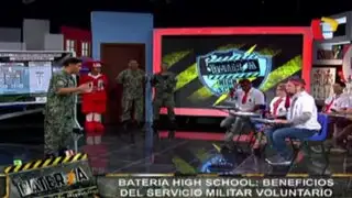 Batería High School: conozca los beneficios del Servicio Militar Voluntario