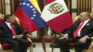 Humala recibe credenciales de nuevo embajador de Venezuela