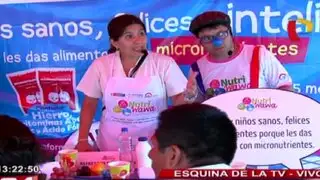 Panamericana TV y Minsa realizaron campaña de salud y nutrición