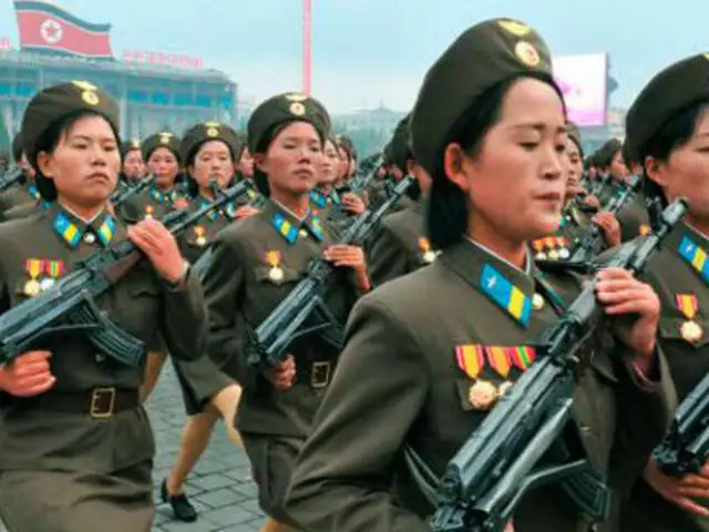 Corea del Norte impone servicio militar obligatorio a mujeres de entre 17 y 20 años