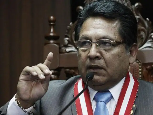 Ratifican suspensión de seis meses contra Fiscal Ramos Heredia