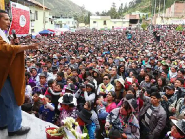 Humala: “Todos tenemos que dialogar por encima de los intereses políticos”