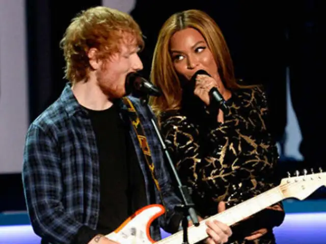 Espectáculo internacional: Beyoncé y Ed Sheeran homenajean a Stevie Wonder