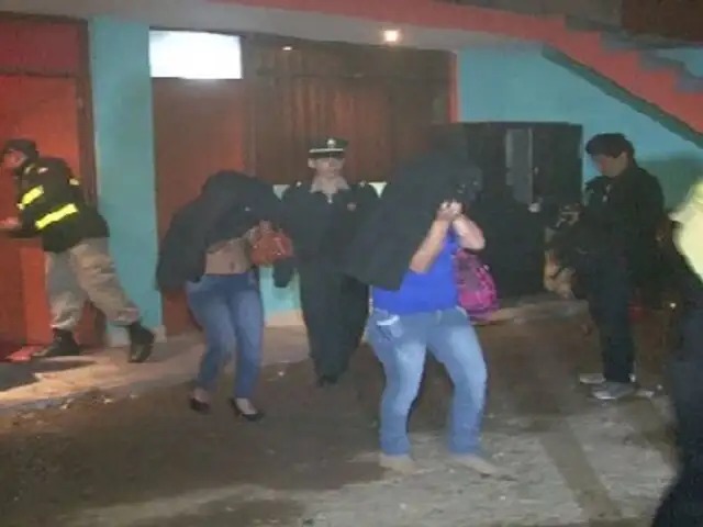 Intervienen ocho prostíbulos clandestinos en Arequipa