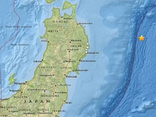 Terremoto de 6,9 grados sacude Japón y genera alerta de tsunami