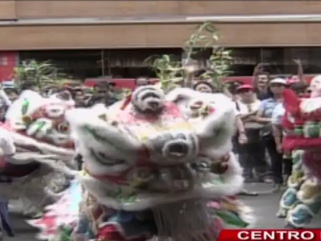 Calle Capón celebra Año Nuevo Chino con Danza del  León