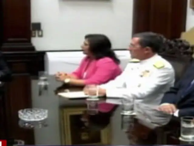 Alan, Keiko, Toledo y demás líderes en reunión con Humala por espionaje chileno