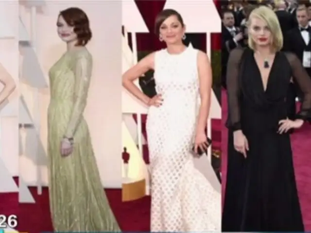 Diseñador analiza las tendencias en moda presentes en el Oscar 2015