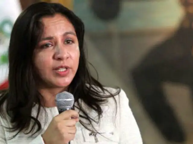 Marisol Espinoza descarta renuncia al nacionalismo