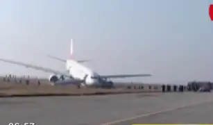Avión de Turkish Airlines realiza aterrizaje forzoso en aeropuerto de Nepal