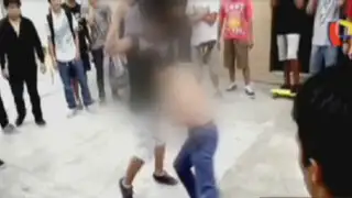Adolescentes protagonizan peleas callejeras en Trujillo