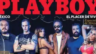 FOTOS: Molotov posó junto a "conejitas" en la primera edición musical de Playboy