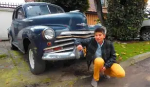 COLOMBIA : el ‘niño coleccionista' de autos clásicos