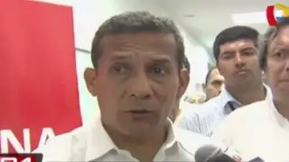 Presidente Humala niega uso político de presunto espionaje chileno