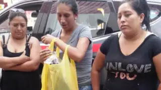 Detienen a tres mujeres con billetes falsos en Comas