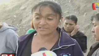 Familiares de padre e hijo fallecidos en río Chillón piden ayuda para sepultarlos