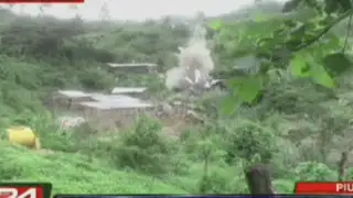 Destruyen maquinaria utilizada para la minería ilegal en Piura