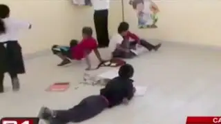 Escolares inician clases sin mobiliario en Cañete