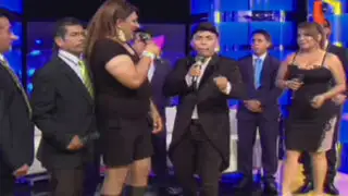 Marisol se enfrentó a su 'doble' en Igualitos con Edwin Sierra