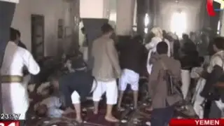 Triple atentado contra mezquitas deja casi 200 muertos en Yemen