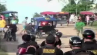 Pucallpa: atacan comisaría para llevarse camión con madera incautado