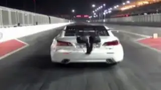 Bahréin: auto ‘se levanta’ en insólito accidente durante carrera