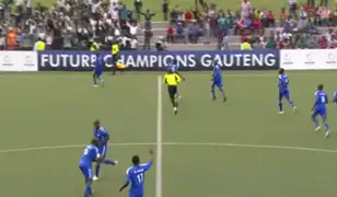 YouTube: exagerada celebración de gol termina en empate del rival