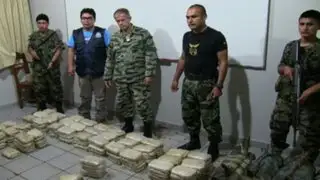 Incautan 40 kilos de alcaloide de cocaína en Ayacucho