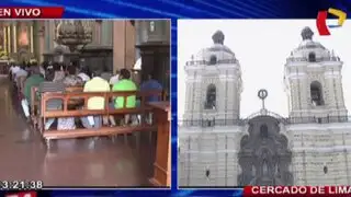 Municipio de Lima inspecciona seguridad de iglesias por Semana Santa