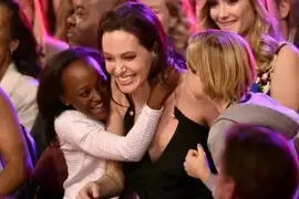 Kids Choice Awards: Angelina Jolie reapareció tras cirugía de ovarios