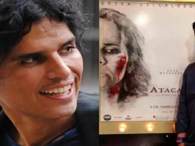Pedro Suárez Vértiz felicitó a Aldo Miyashiro por su primera película ‘Atacada'