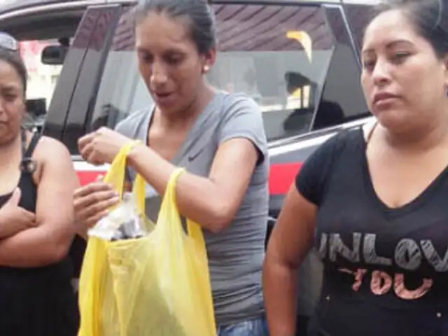 Detienen a tres mujeres con billetes falsos en Comas