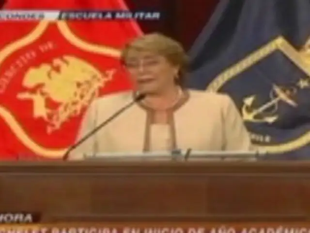 Chile: presidenta Bachelet se pronuncia sobre incidente con Perú