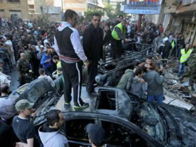 Atentados terroristas con coches bomba dejan 49 muertos en Siria