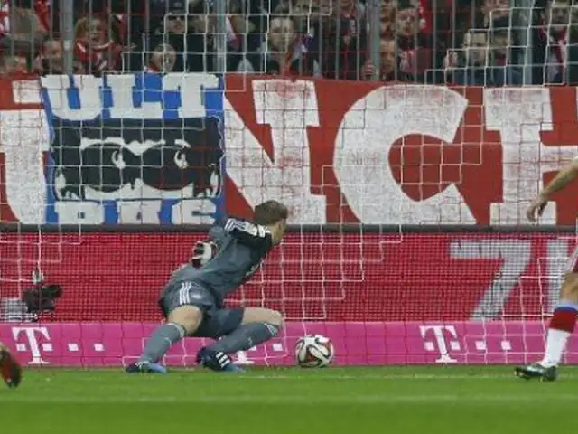 Los grandes también fallan: mira el tremendo 'blooper' del arquero Manuel Neuer