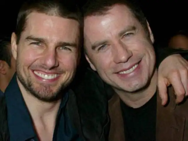 Actores Tom Cruise y John Travolta habrían tenido un apasionado romance