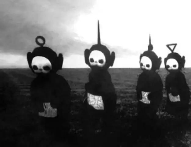 Youtube : Teletubbies aparecen en un tétrico video a blanco y negro