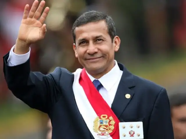 GFK: aprobación del presidente Ollanta Humala se eleva a 25% en marzo