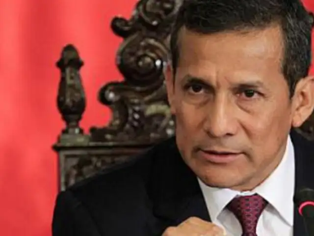 Presidente Humala considera