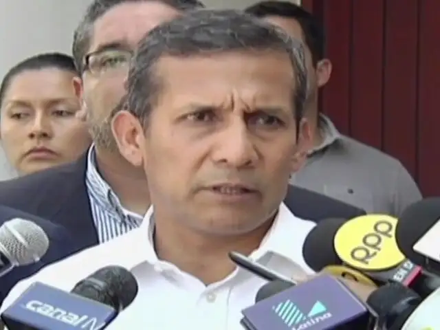 Presidente Humala advierte presencia de Sendero Luminoso en el sur del país