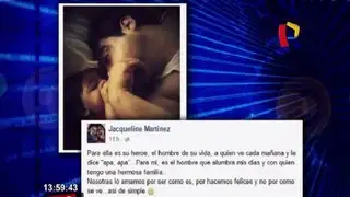 Esposa de periodista agredido por presidente Humala le envió un emotivo mensaje