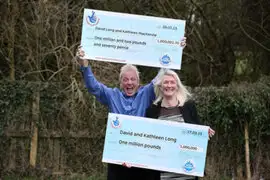 Pareja británica ganó la lotería por segunda vez en dos años