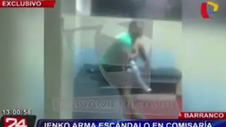 VIDEO: modelo Jenko del Río arma escándalo en la comisaría de Barranco