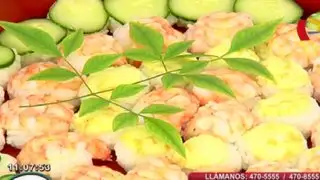 Aprende los pasos para preparar un Temari Sushi con 6 ingredientes