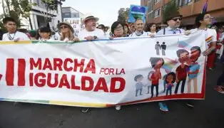 Marcha por la Igualdad: más de 30 mil personas exigieron equidad de derechos