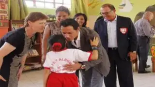 Marc Anthony llegó a Lima para apoyar proyecto educativo
