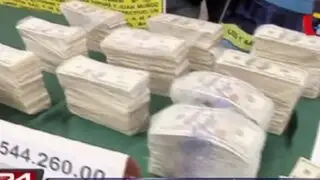 Policía incautó más de medio millón de dólares falsos