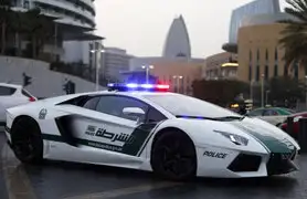 FOTOS : los lujosos autos de la policía de Dubai