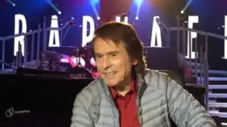 Raphael envió saludos a sus seguidores peruanos antes de su concierto en Lima